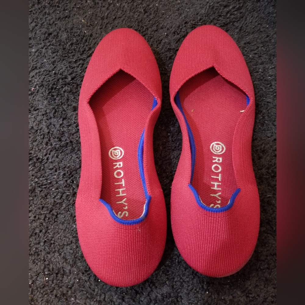 Rothy's Womens 11.5 Red